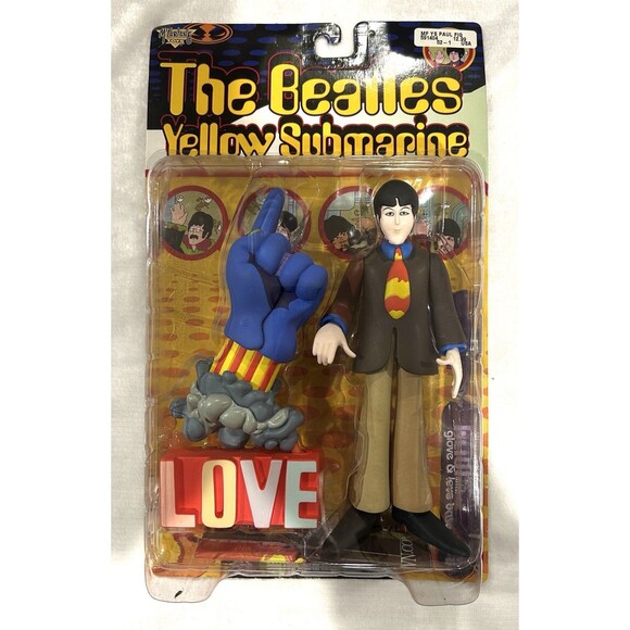The Beatles Yellow Submarine Set of 7 McFarlane Figures NEW Sealed - Picture 6 of 11